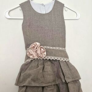 5T HANDMADE Tweed‎ Dress ADORABLE!!!